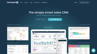 Sales CRM software to power your growth| Teamgate Sales CRM