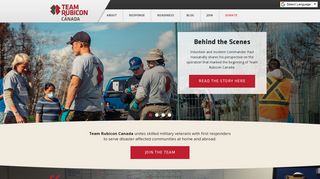 Disaster Response Veterans Service Organisation | Team Rubicon ...