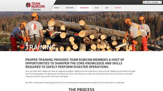 Training - Team Rubicon Canada
