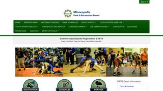 Minneapolis Park and Recreation Board - TeamSideline.com