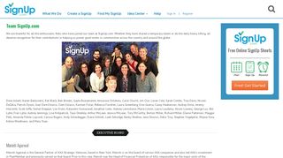 The SignUp.com Team | SignUp.com