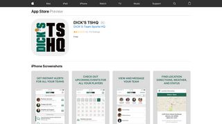 DICK'S TSHQ on the App Store - iTunes - Apple