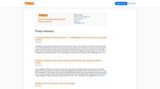 Twoo - Meet New People - Press Centre