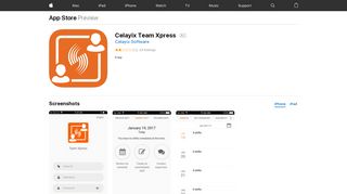 Celayix Team Xpress on the App Store - iTunes - Apple