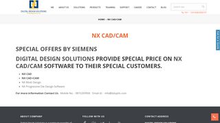 NX CAD/CAM - Siemens PLM Teamcenter NX CAD CAM CAE ...