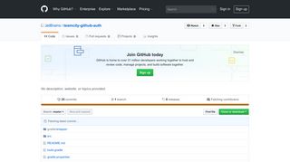 GitHub - JetBrains/teamcity-github-auth