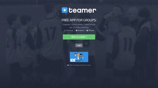 Teamer - The Free Sports Team Management App