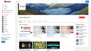 Teamex Retail Ltd - YouTube