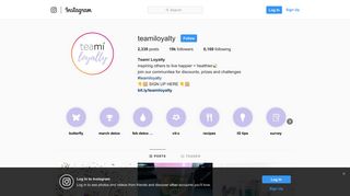 Teami Loyalty (@teamiloyalty) • Instagram photos and videos