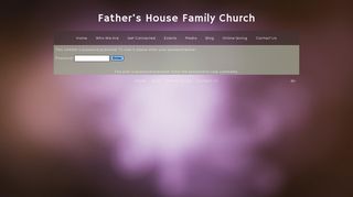 Impact Team Leader Login - Father's House Family Church
