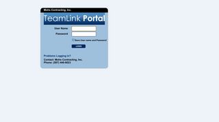 Team Link Login - Mohs Contracting