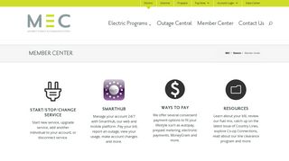 Member Center | MEC - Midwest Energy