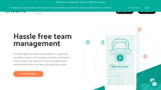 Teamo: Sports Team Management App - Team Chat App