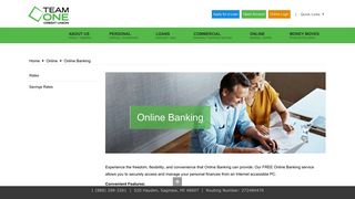 Team One Credit Union - Online Banking