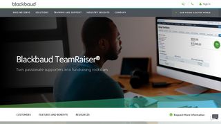 Complete Online Event Fundraising Software | TeamRaiser | Blackbaud