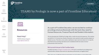 TEAMS by Prologic – One Simple Solution for All Your School District ...