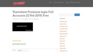 Teamskeet Premium login Full Accounts - xpassgf