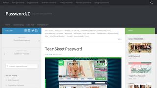 TeamSkeet Password | PasswordsZ