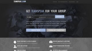 TeamSpeak3.com | TeamSpeak Server Hosting