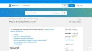 What is a TeamViewer Account? - TeamViewer Community