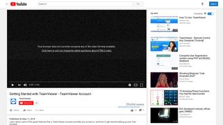Getting Started with TeamViewer - TeamViewer Account - YouTube