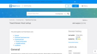 TeamViewer Host setup - Customized and regular Host Download