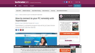 How to connect to your PC remotely with TeamViewer | TechRadar