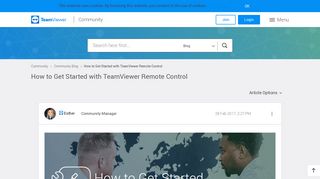 How to Get Started with TeamViewer Remote Control
