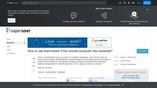 windows - How to use teamviewer if the remote computer has ...