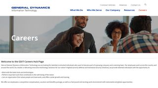General Dynamics IT Careers | Welcome to the GDIT Careers Hub Page