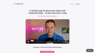 Teamzy - Manage your contacts and build relationships