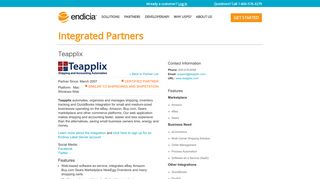Integrated Partner: Teapplix | Endicia