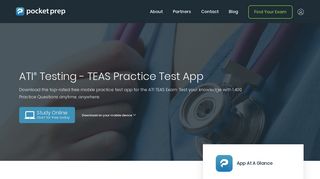 ATI Testing App | ATI® TEAS Practice Test | Pocket Prep