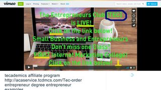 tecademics affiliate program http://acaservice.tcdmcs.com/Tec-order ...
