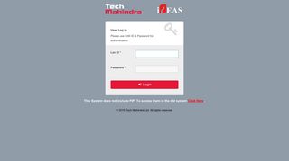TechMahindra | Login - Idea Home