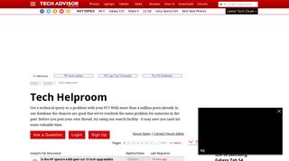 Tech Helproom Forum | Free tech support | Solve PC problems ...