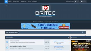 Britec Tech Support Forum - Britec Computers