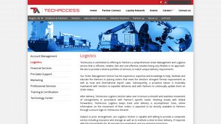 Logistics - TechAccess