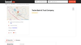 New Iberia, LA teche bank and trust company | Find teche bank and ...