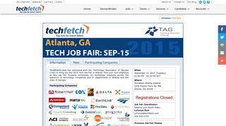TechFetch | Job Fair - Atlanta, GA | Meet Active Candidates
