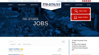 Jobs | Tri-Starr Personnel | TechForce