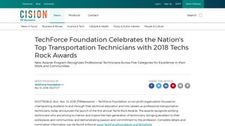 TechForce Foundation Celebrates the Nation's Top Transportation ...