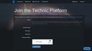 Register - Technic Platform