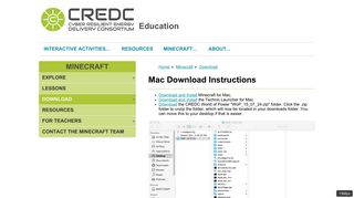 Mac Download Instructions | CREDC Education