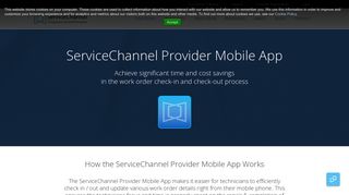Contractor GPS Check-In Mobile App | ServiceChannel