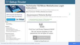 How to Login to the Technicolor TG789vac MediaAccess - SetupRouter