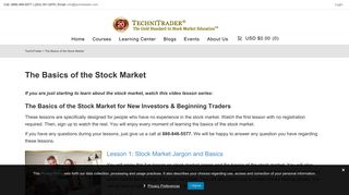 The Basics of the Stock Market - TechniTrader