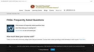 TechniTrader FAQs