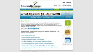 Shop for Us - Technology Store Shopper