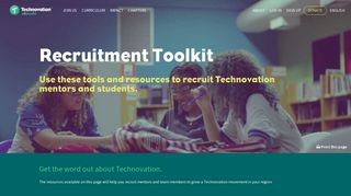 Recruitment Toolkit - Technovation